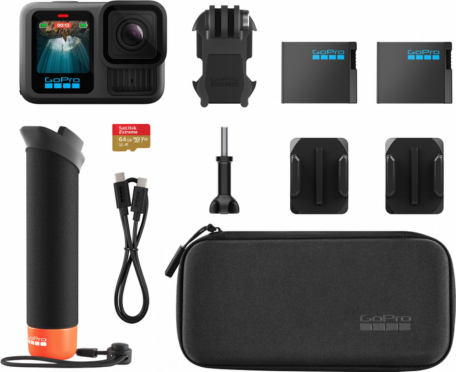 Екшн-камера GoPro HERO13 Black + Enduro + Head Strap + Handler Floating (CHDRB-131-RW)  Фото №20